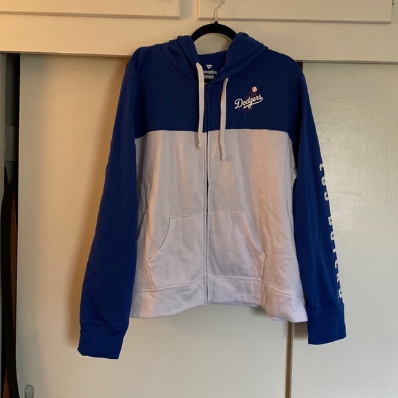 Fanatics Sweaters Fanatics Dodger Womens 3x Blue And White Sweater